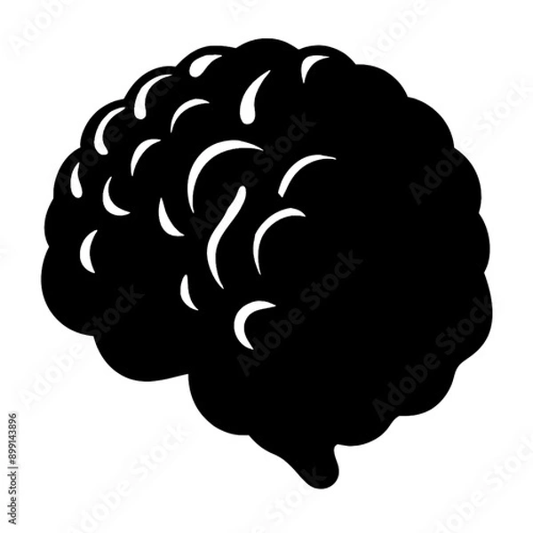 Obraz human brain illustration