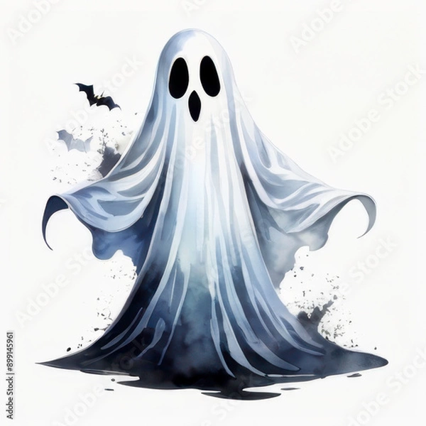 Obraz halloween ghost illustration