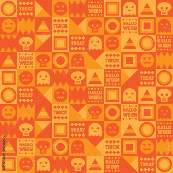 Obraz halloween pattern