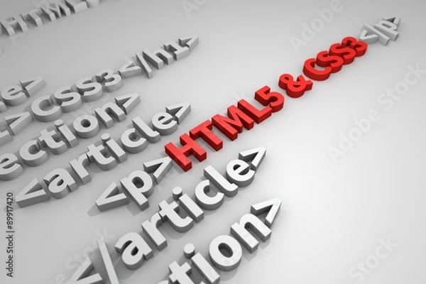 Fototapeta Programming web pages 2