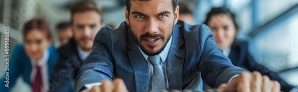 Obraz man in the street