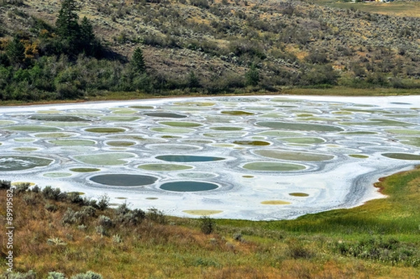 Obraz Łaciate jezioro, BC