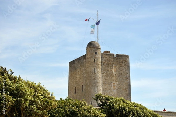 Obraz Le sémaphore, Fort Vauban à Fouras les bains