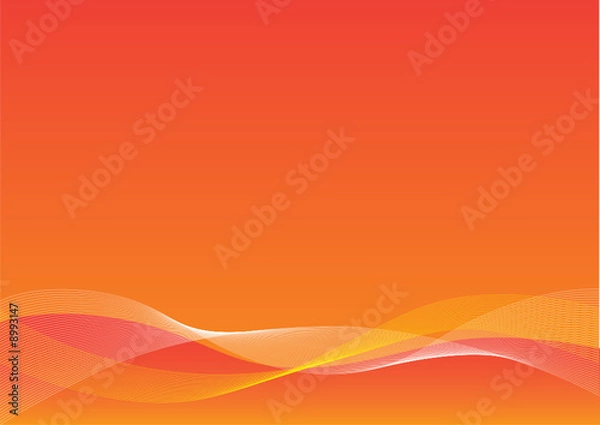 Obraz Orange Blend Background