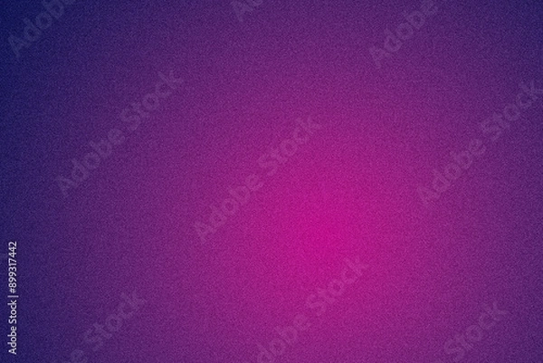 Fototapeta Dark grainy gradient noise texture background transitioning from dark purple to vibrant pink abstract banner poster header design backdrop design