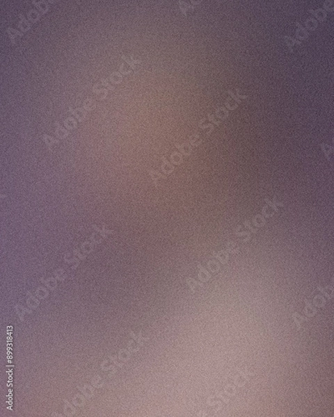 Fototapeta Subtle gradient background with soft noise texture effect blend of muted brown, purple, and pink hues fine grainy appearance