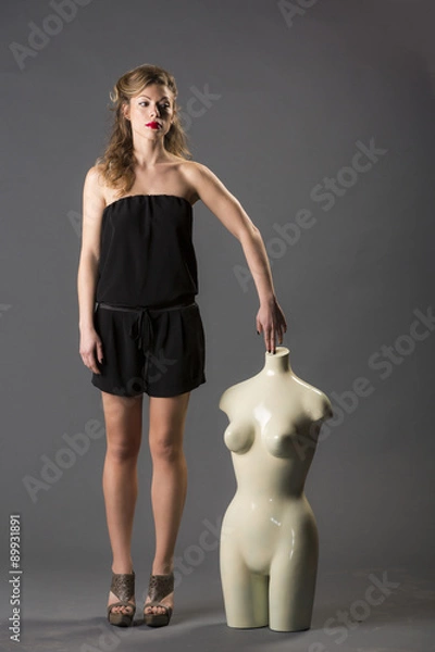 Obraz She and her body