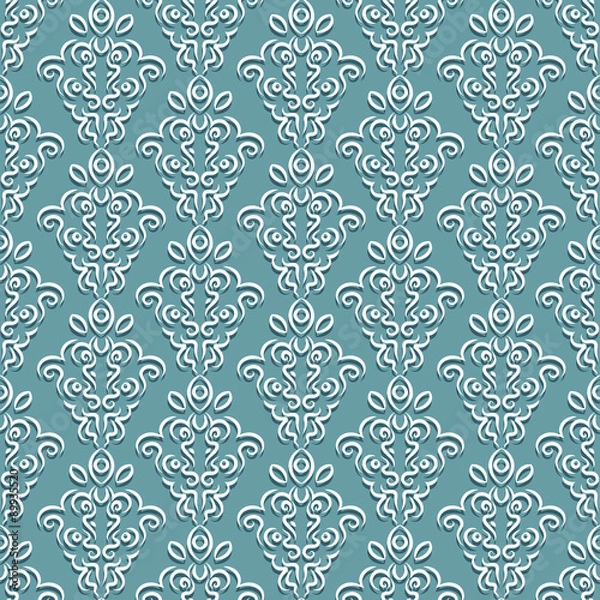 Fototapeta Abstract seamless pattern. Vector illustration 1
