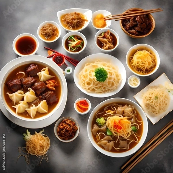 Obraz food ingredients