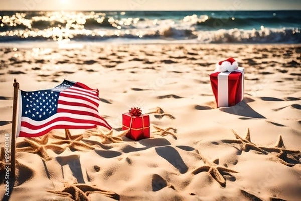 Obraz restaurant on the beach