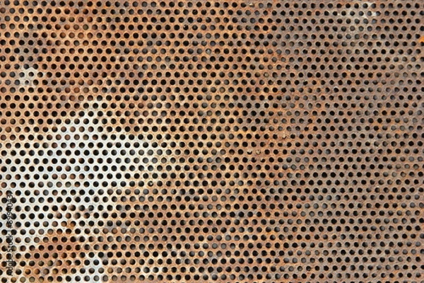 Obraz Metal corrosion, mesh