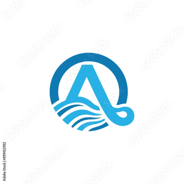 Fototapeta Aqua A Exploring Water's Depths