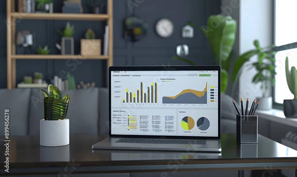 Fototapeta investment and business graphic advertising backgrounds