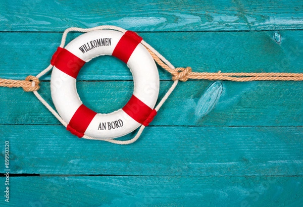 Obraz Witaj na pokładzie