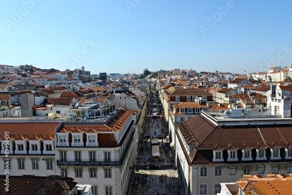Obraz Rua Augusta - Lisboa, Portugal
