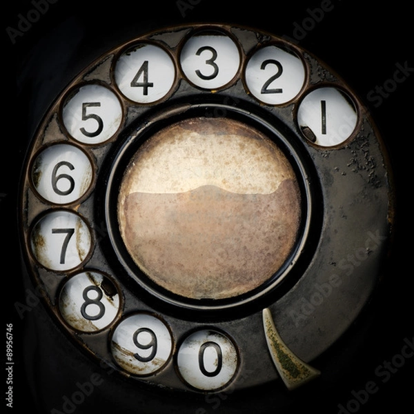 Obraz Closeup Old Telephone.