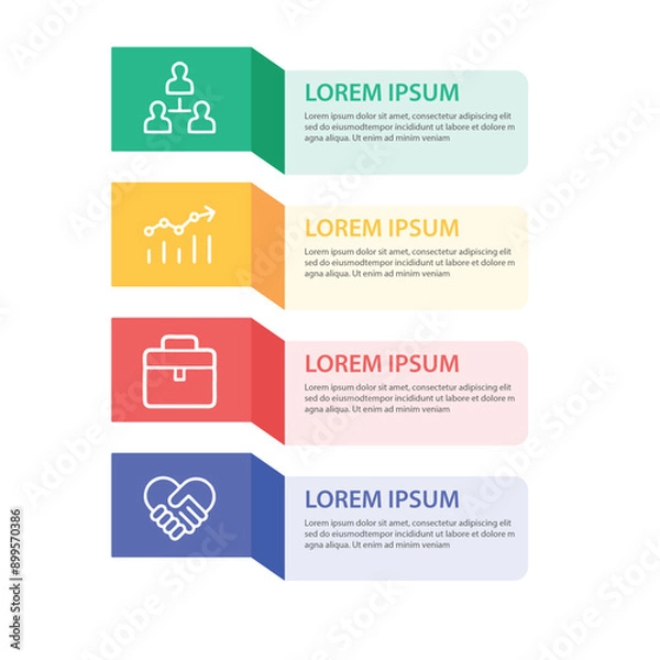 Obraz Infographic template