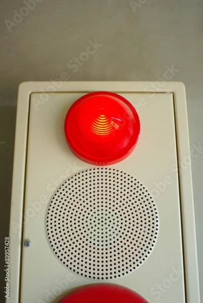 Fototapeta 火災警報器　赤色灯
