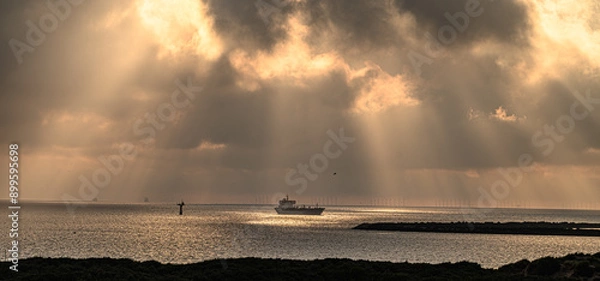 Obraz sunset over the sea