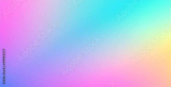 Fototapeta 明るい色の抽象的なぼやけたグラデーション背景。カラフルな滑らかなイラスト