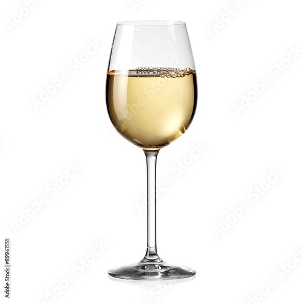 Obraz Kieliszek do wina białego