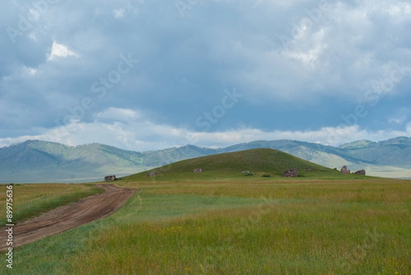 Obraz Курган в Хакасии