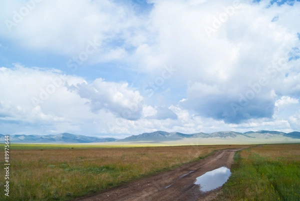 Obraz Степь и горы