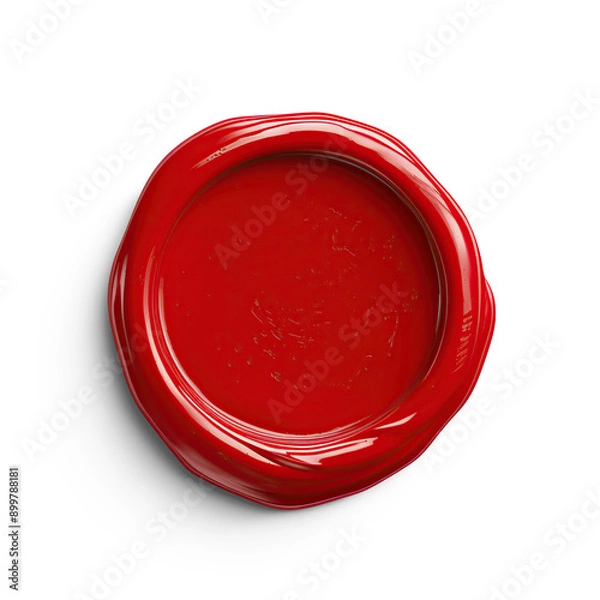 Obraz Red seal wax