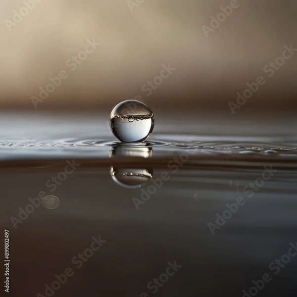 Obraz drop of water