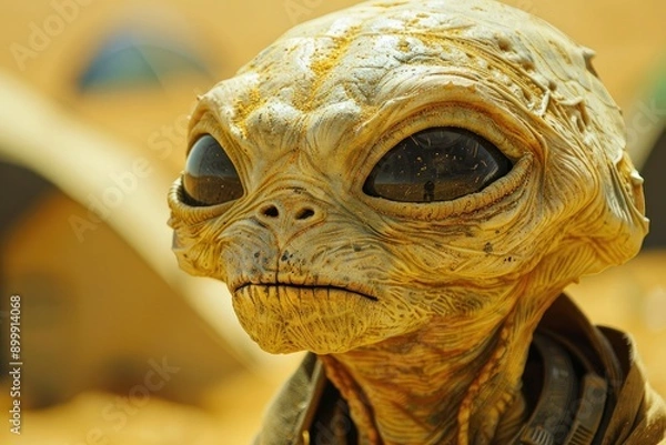 Obraz Aliens on the planet Mars