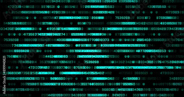 Obraz binary code background