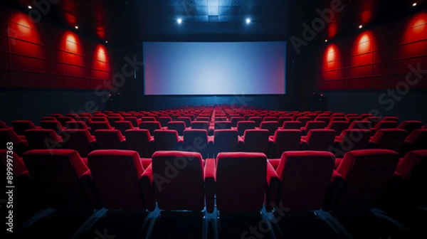 Obraz empty cinema theater hall