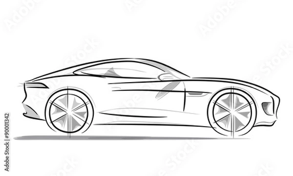 Fototapeta автомобиль