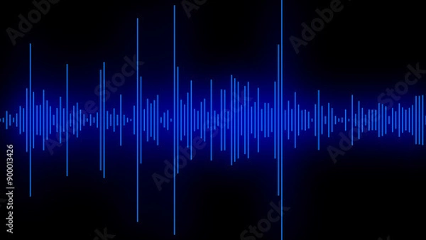Fototapeta Audio Spectrum