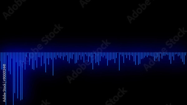 Fototapeta Audio Spectrum