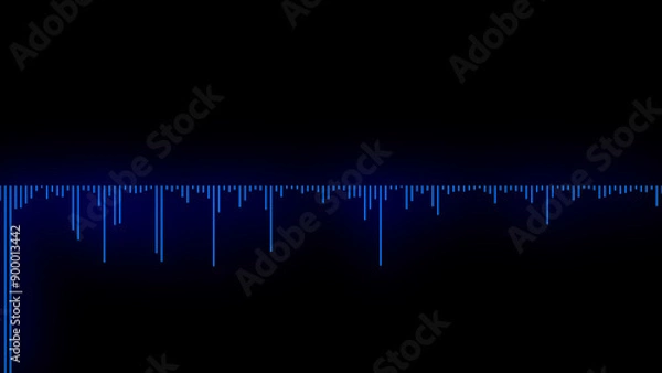 Fototapeta Audio Spectrum