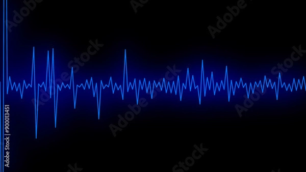 Fototapeta Audio Spectrum