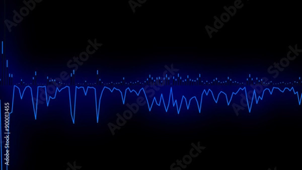 Fototapeta Audio Spectrum