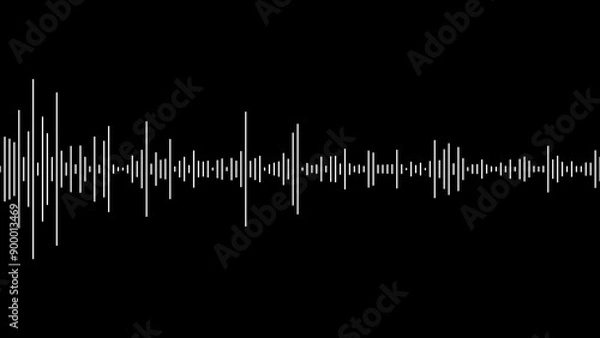 Fototapeta Audio Spectrum