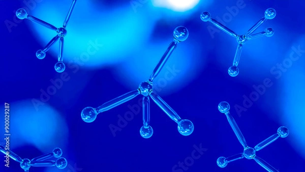 Obraz molecola render2