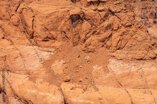 Obraz red rock background