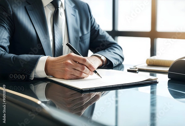 Obraz Businessman's Focus