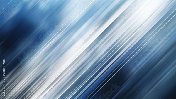 Fototapeta abstract blue and silver are light gray with white the gradient is the surface with templates metal texture soft lines tech diagonal background blue dark sleek clean modern