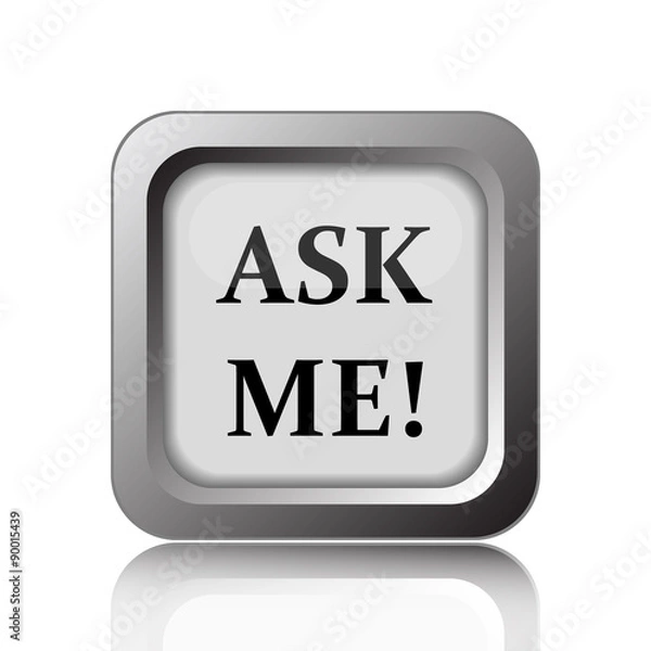 Fototapeta Ask me icon