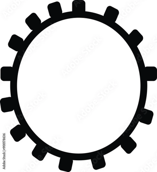 Obraz Setting Icon.eps vector logo