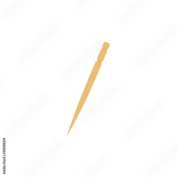 Obraz Toothpick Vektor Illustration 