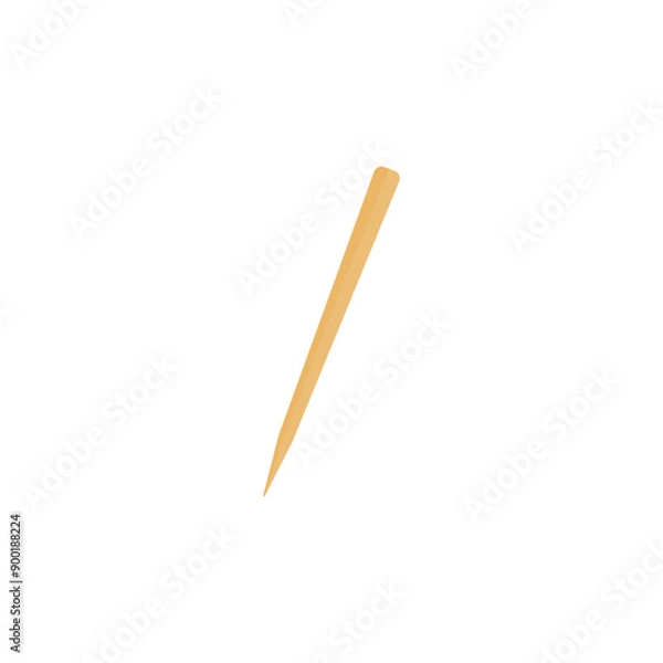 Obraz Toothpick Vektor Illustration 
