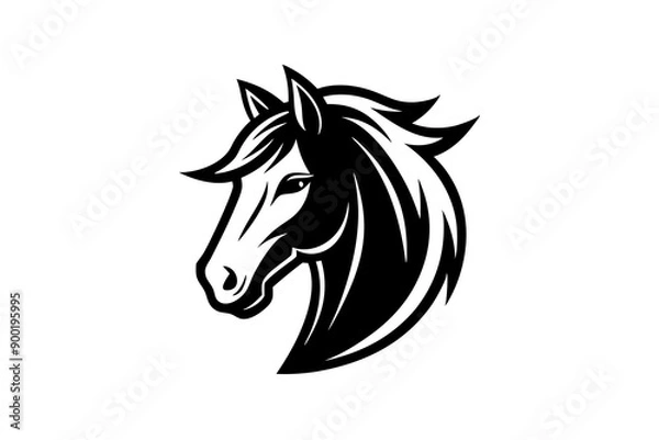 Obraz horse head tattoo