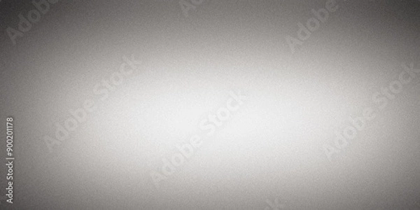 Obraz Silver gradient abstract grainy background with reflective light patterns