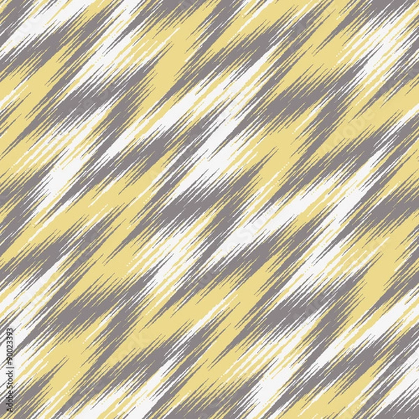 Obraz Seamless Ikat Chevron Background Pattern

